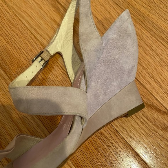 Jil Sander women high sandals -Lilac 38.5 - Picture 10 of 16